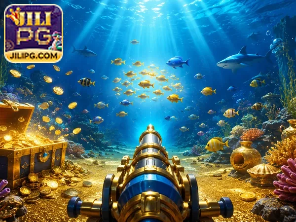 Pirate fishing themed visual 3